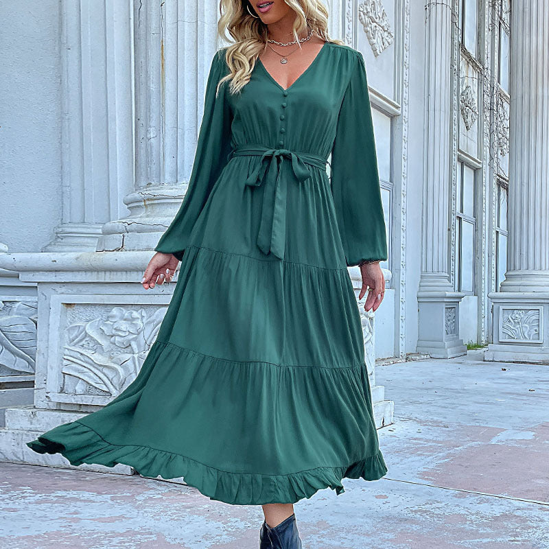 Casual Long Sleeve Dress - Outfit Emporium