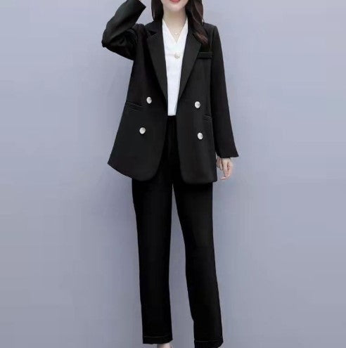 Women's Loose Temperament Plus Size Suit - Outfit Emporium