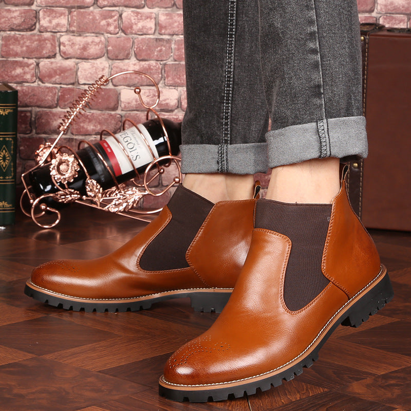 Brock Leather Boots for Men - Outfit Emporium