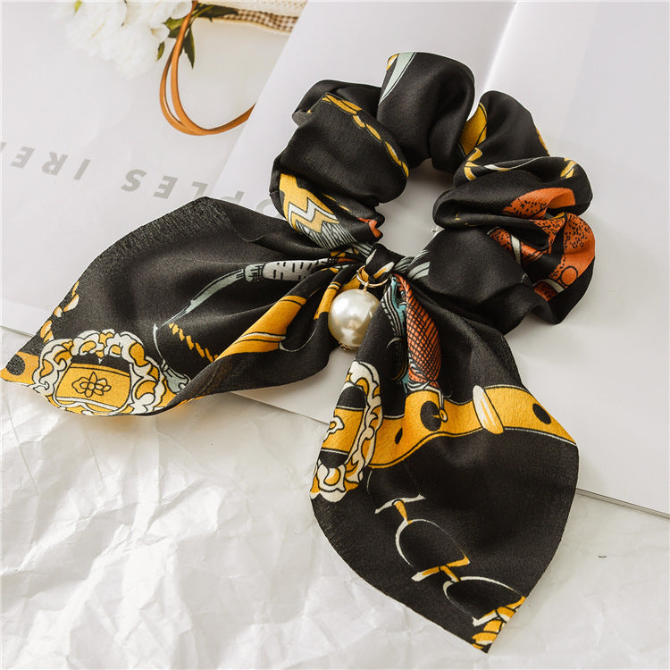Women's Hair Knot Knotted Big Bow Hair Rope