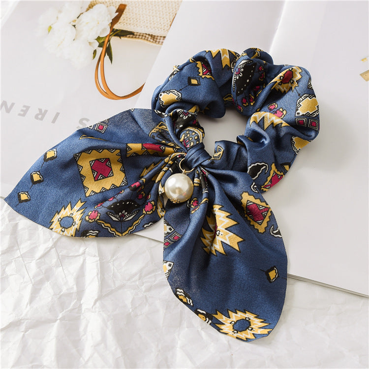Women's Hair Knot Knotted Big Bow Hair Rope