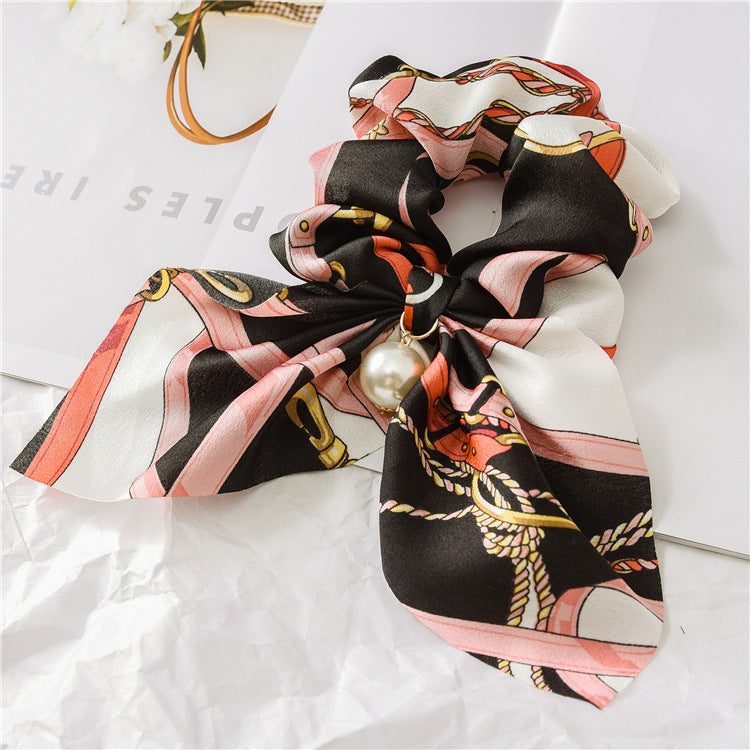 Women's Hair Knot Knotted Big Bow Hair Rope