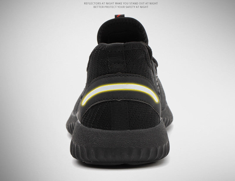 Breathable Safety Anti-smashing Work Safety Shoes - Outfit Emporium