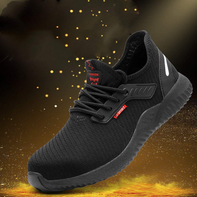 Breathable Safety Anti-smashing Work Safety Shoes - Outfit Emporium