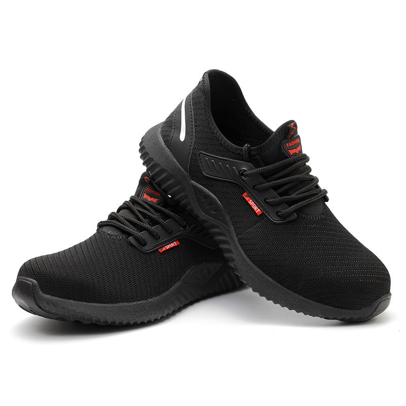 Breathable Safety Anti-smashing Work Safety Shoes - Outfit Emporium