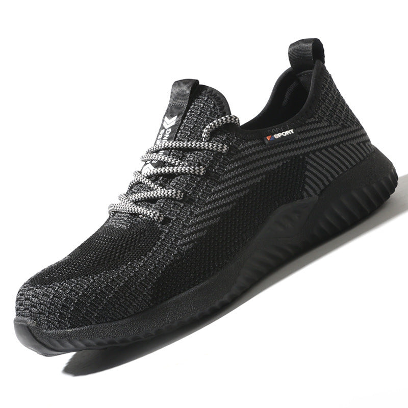 Breathable Safety Anti-smashing Work Safety Shoes - Outfit Emporium