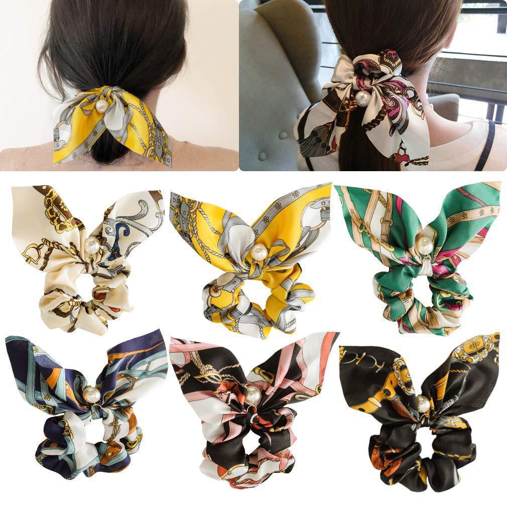 Women's Hair Knot Knotted Big Bow Hair Rope