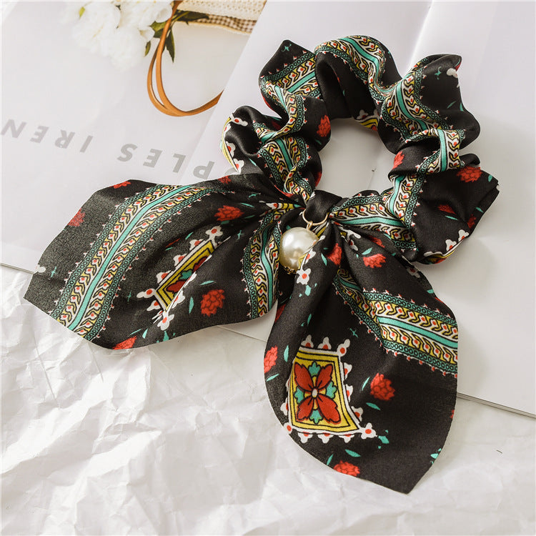 Women's Hair Knot Knotted Big Bow Hair Rope