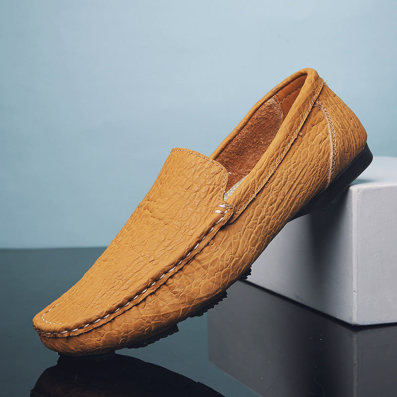 Casual Hand Stitched Leather Shoes - Outfit Emporium
