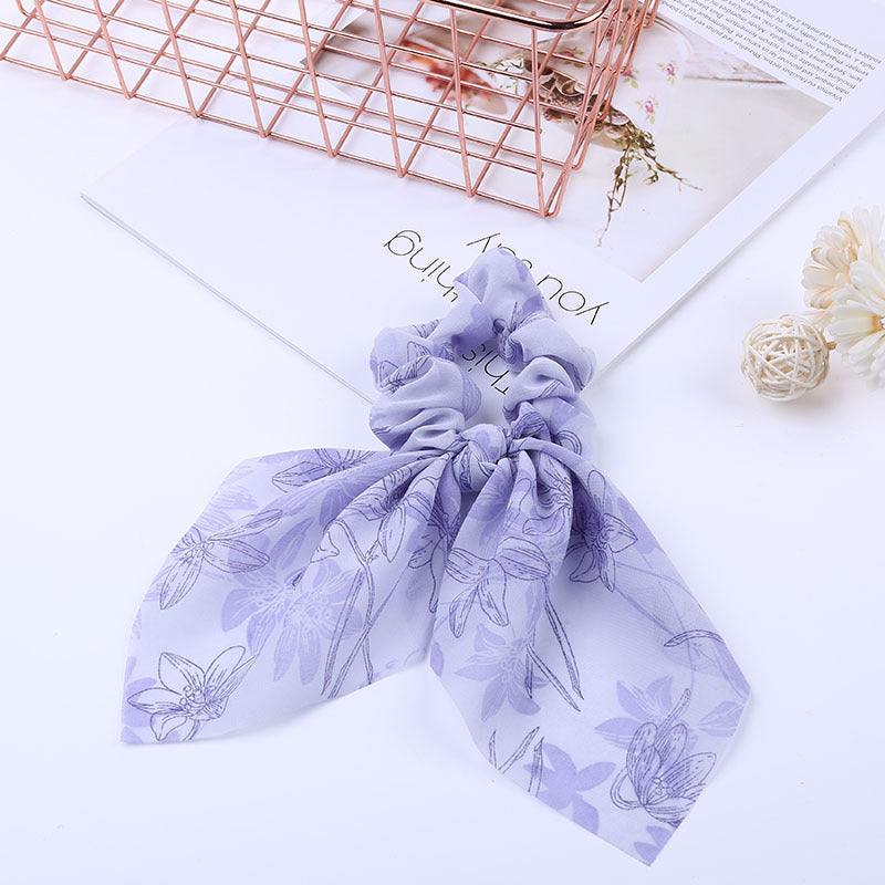 Women's Hair Knot Knotted Big Bow Hair Rope
