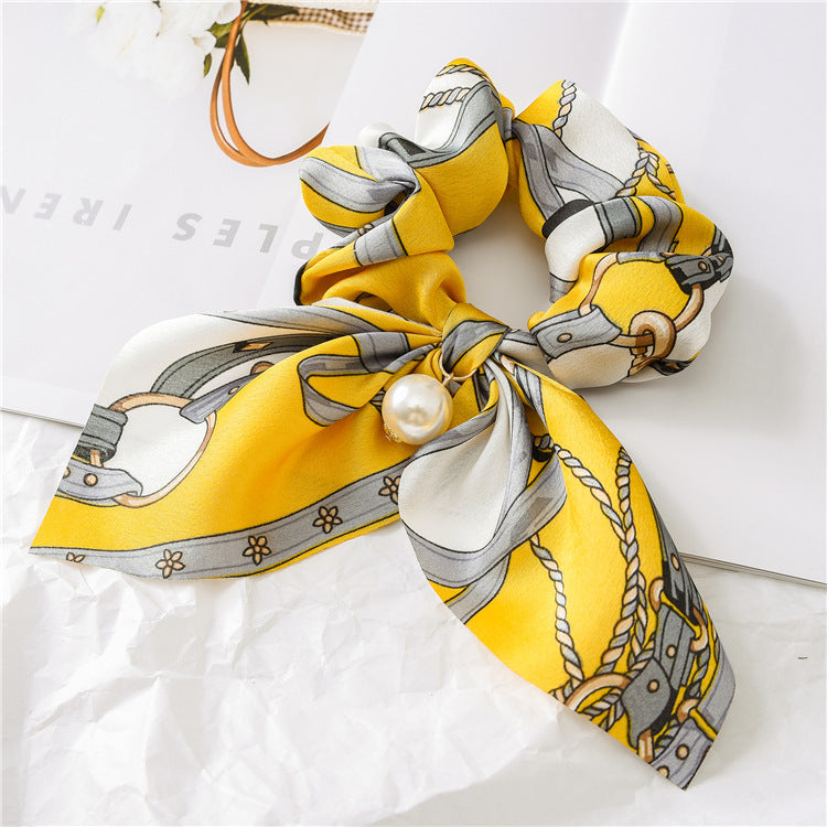 Women's Hair Knot Knotted Big Bow Hair Rope