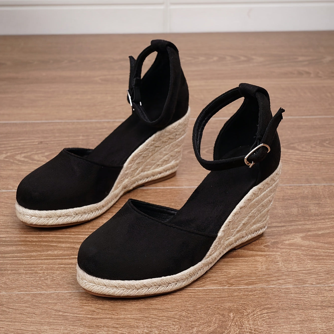 Women's Versatile Casual Canvas Wedge Sandals - Outfit Emporium