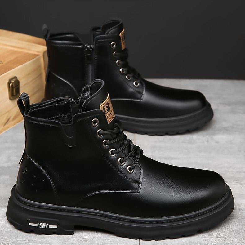 British Martin Boots Hiking Workwear Men
