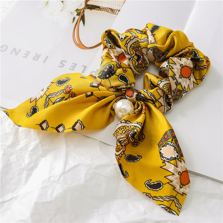 Women's Hair Knot Knotted Big Bow Hair Rope