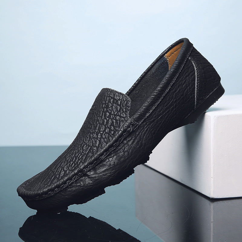Casual Hand Stitched Leather Shoes - Outfit Emporium