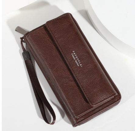 Casual Long Wallet Large-capacity Handbag Mobile Coin Purse