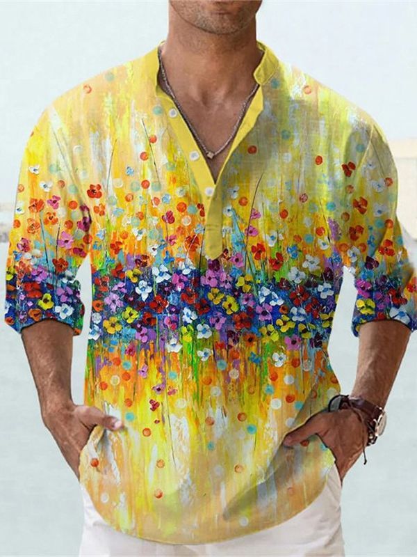 Digital Thermal Transfer Short Sleeve Shirt for men - Outfit Emporium