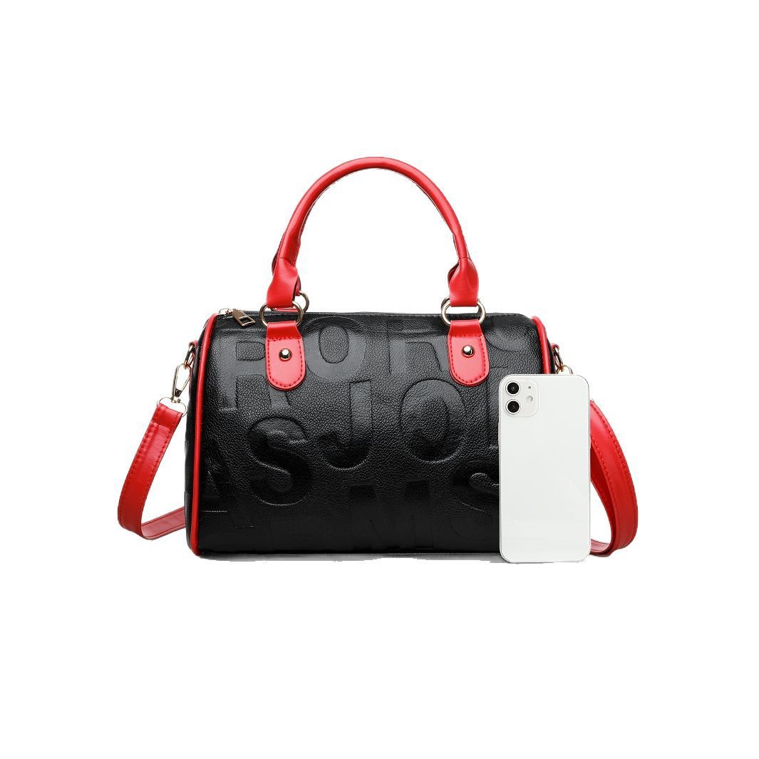 Authentic Leather Tactile Feel Large-capacity Crossbody Bag - Outfit Emporium