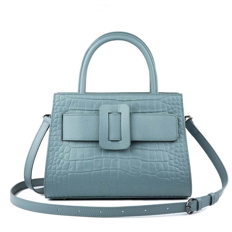 Women's Leather Portable Crossbody Shoulder Bag