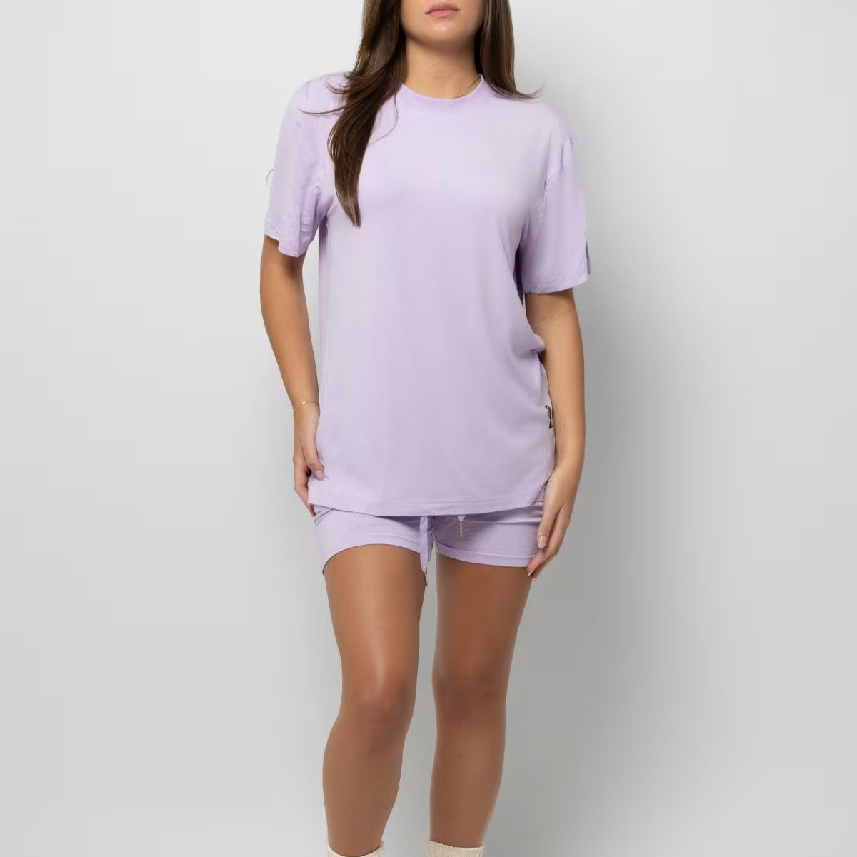 Women's Plus Size Loose Casual Summer Short-sleeved Home Wear Suit