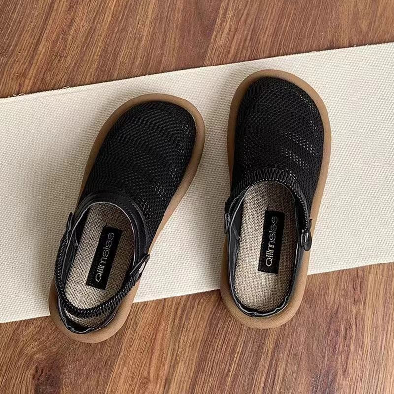Breathable Mesh Slip-on Hole Shoes - Outfit Emporium