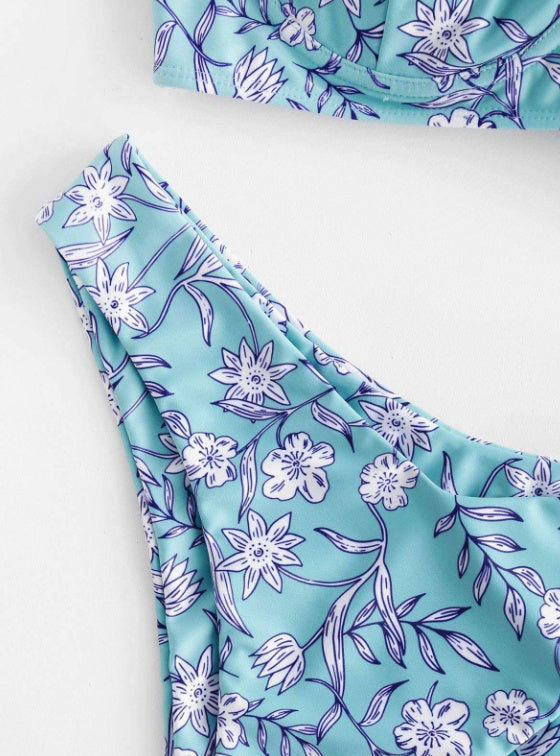 Bikini Sets V-Wired Two Piece Swimsuit Bathing Suit