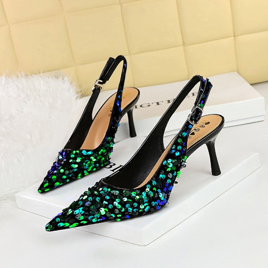 Women's Shallow Mouth Pointed-toe Hollowed - Outfit Emporium