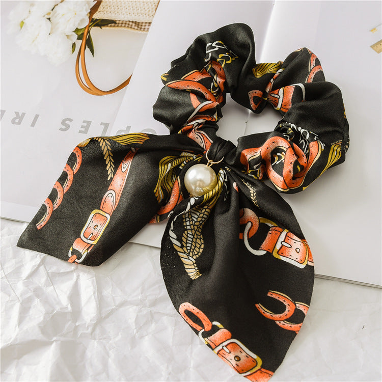 Women's Hair Knot Knotted Big Bow Hair Rope