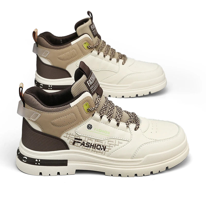 Men Vulcanized Outdoor Soft Sole Sneakers - Outfit Emporium