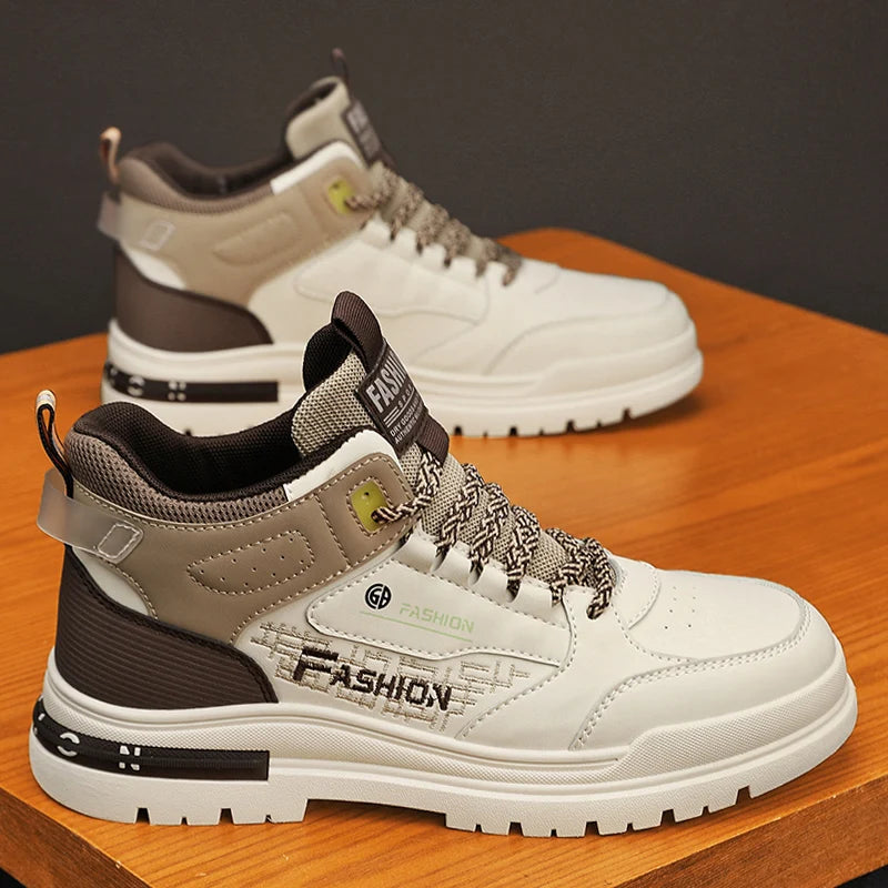Men Vulcanized Outdoor Soft Sole Sneakers - Outfit Emporium