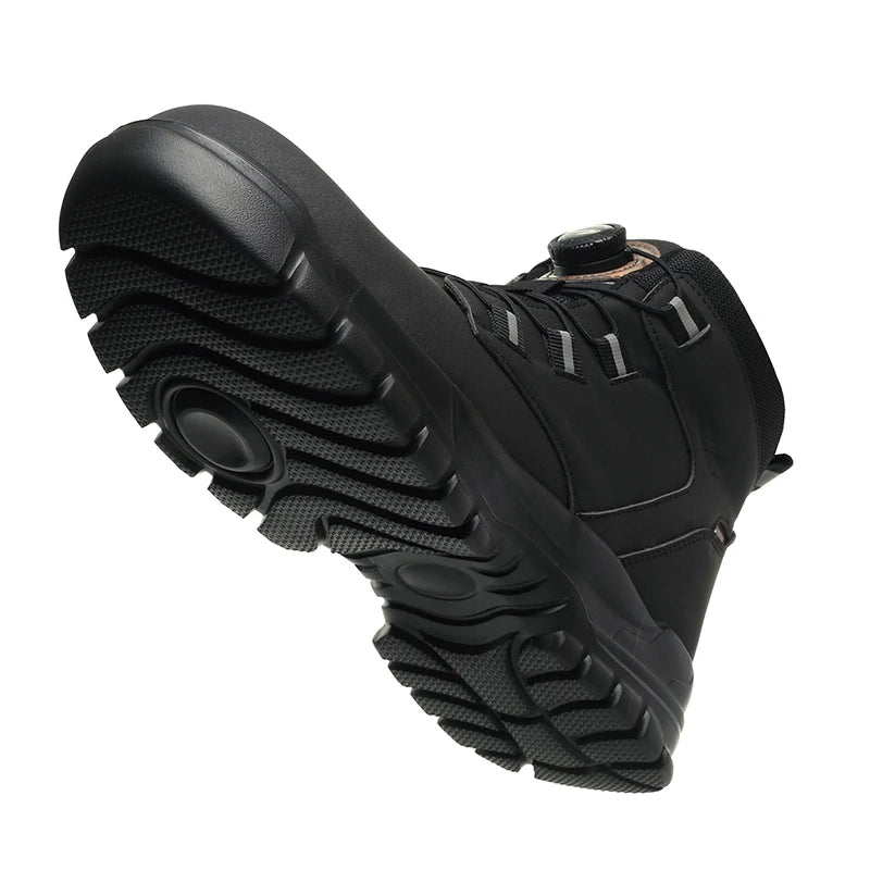 Men Indestructible Steel Toe Work Boots - Outfit Emporium