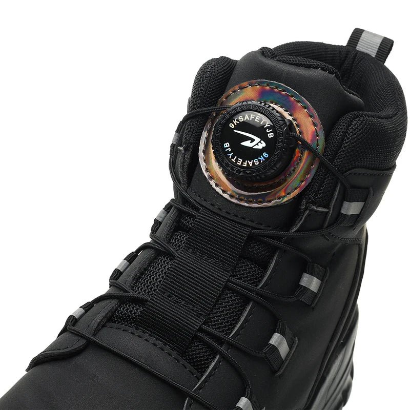 Men Indestructible Steel Toe Work Boots - Outfit Emporium