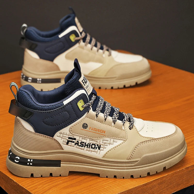 Men Vulcanized Outdoor Soft Sole Sneakers - Outfit Emporium