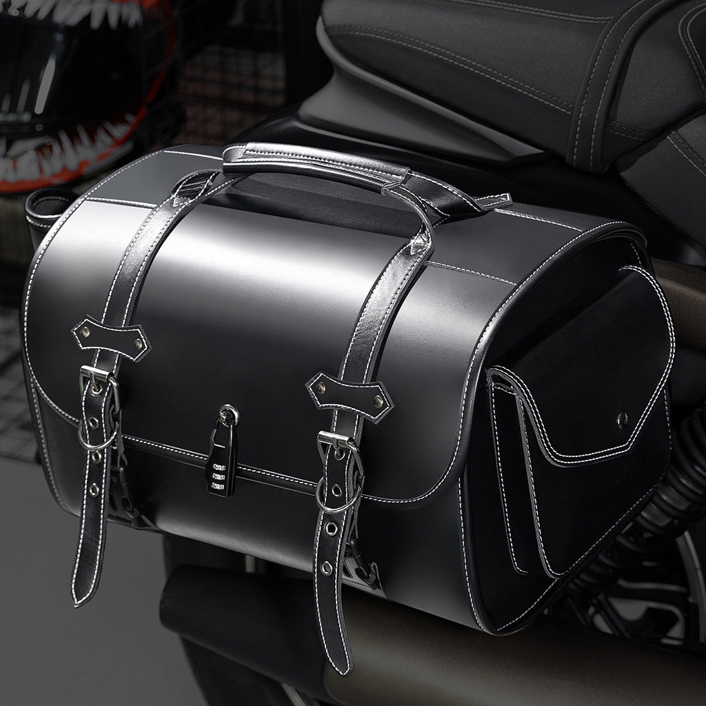 Cross-border Hot Sale Motorcycle Tail Coded Side Bag