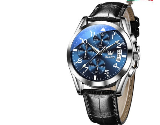OLEVS Luxury Waterproof Luminous Quartz Watch - Outfit Emporium