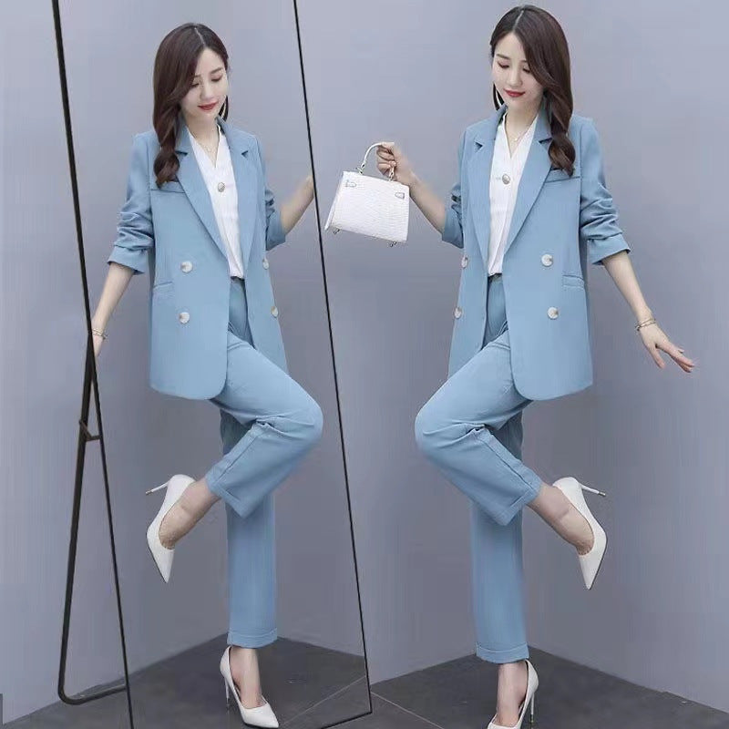 Women's Loose Temperament Plus Size Suit - Outfit Emporium