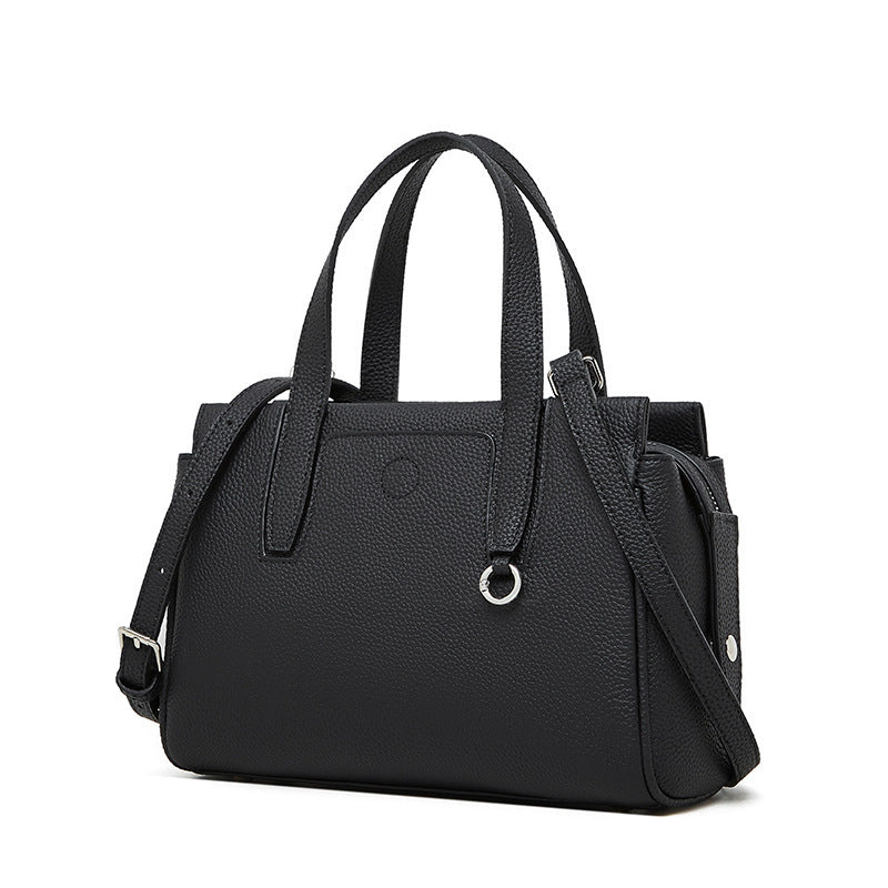 Cowhide Portable Large-capacity Crossbody Bag - Outfit Emporium