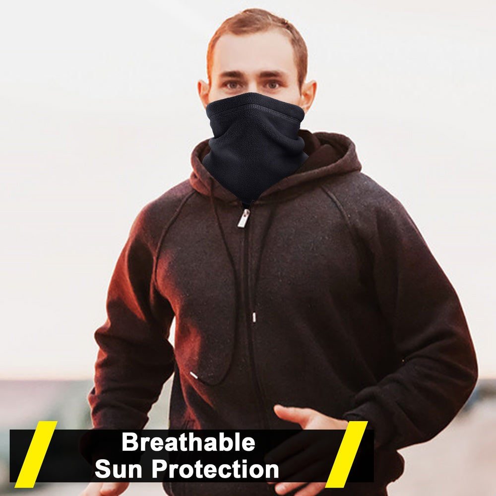 Winter Fleece Face Mask Scarf - Outfit Emporium
