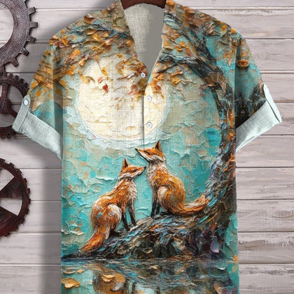 3D Digital Animal Style Short Sleeve Shirt