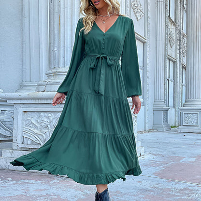 Casual Long Sleeve Dress - Outfit Emporium