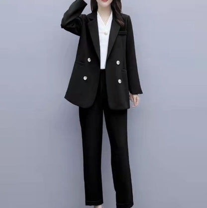 Women's Loose Temperament Plus Size Suit - Outfit Emporium