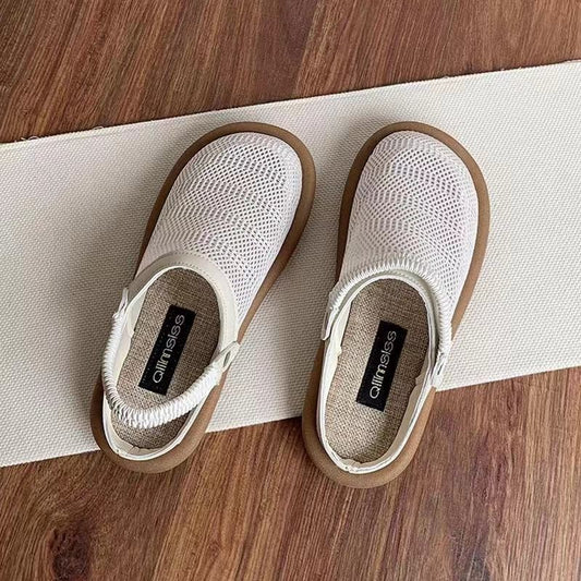 Breathable Mesh Slip-on Hole Shoes - Outfit Emporium