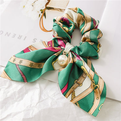 Women's Hair Knot Knotted Big Bow Hair Rope