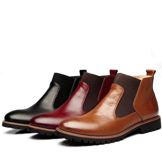 Brock Leather Boots for  Men - Outfit Emporium