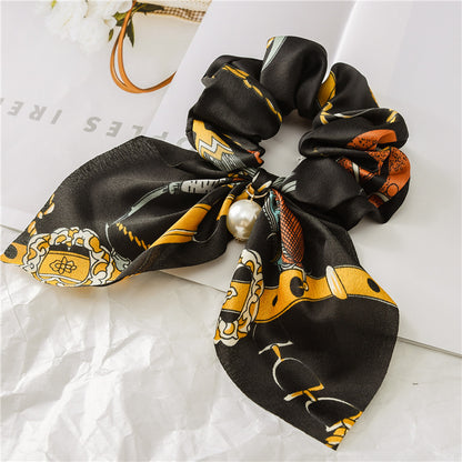Women's Hair Knot Knotted Big Bow Hair Rope