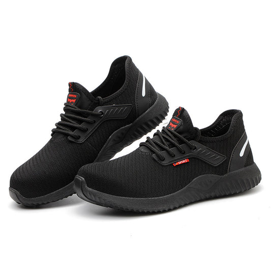 Breathable Safety Anti-smashing Work Safety Shoes - Outfit Emporium