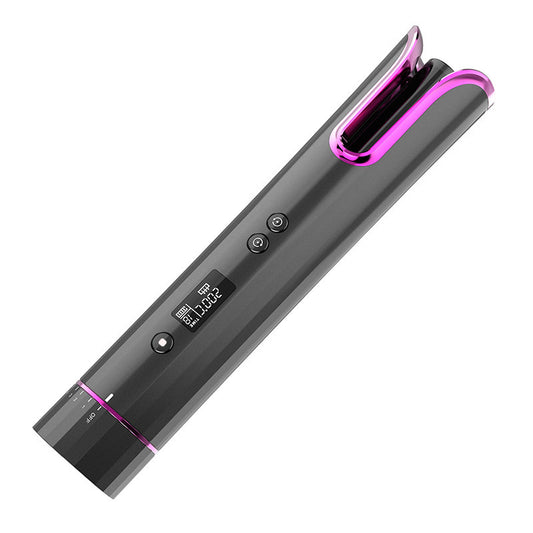 Automatic Hair Curler USB Cordless Wireless Auto Ceramic Curling Iron Hair