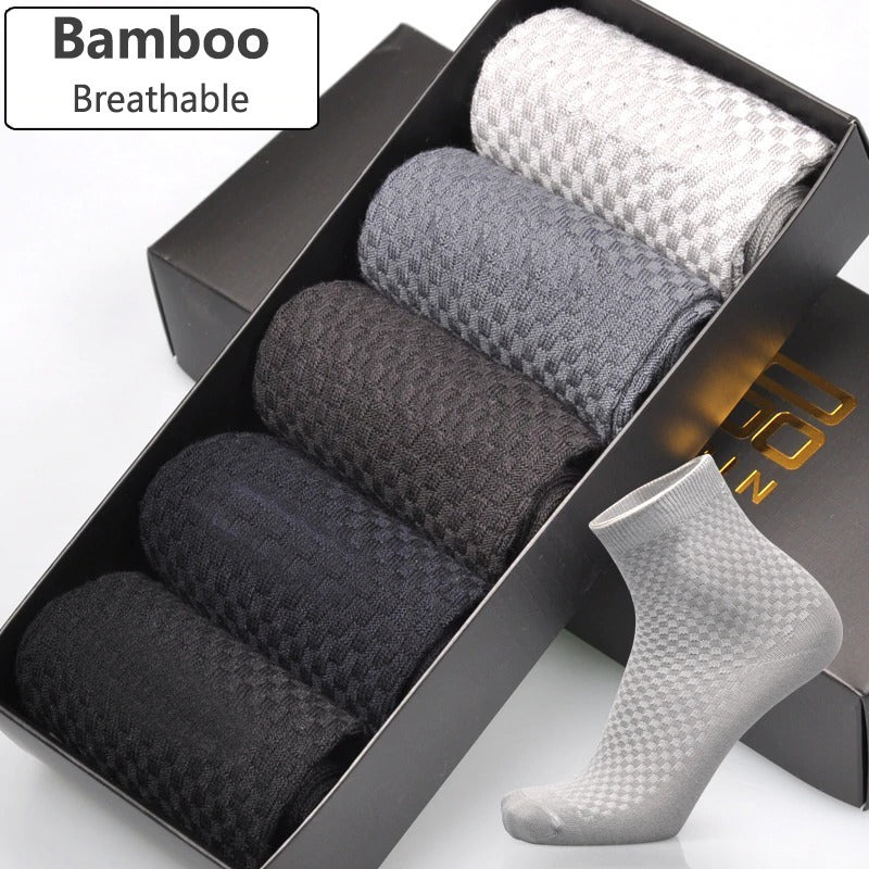 Bamboo fiber men's socks - Outfit Emporium