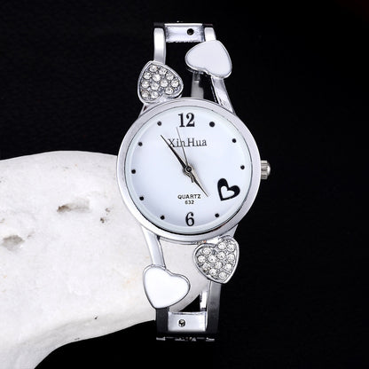 Women's set diamond British watches - Outfit Emporium