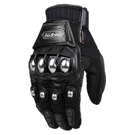 Off-Road Alloy Protective Motorcycle Riding Gloves - Outfit Emporium